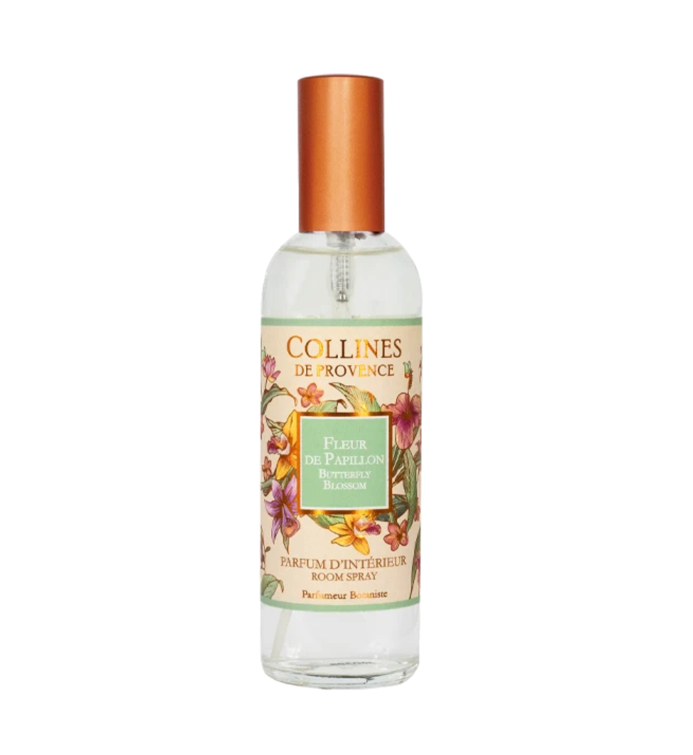 Parfum d'Intérieur Fleur de Papillon 100ml - Collines de Provence