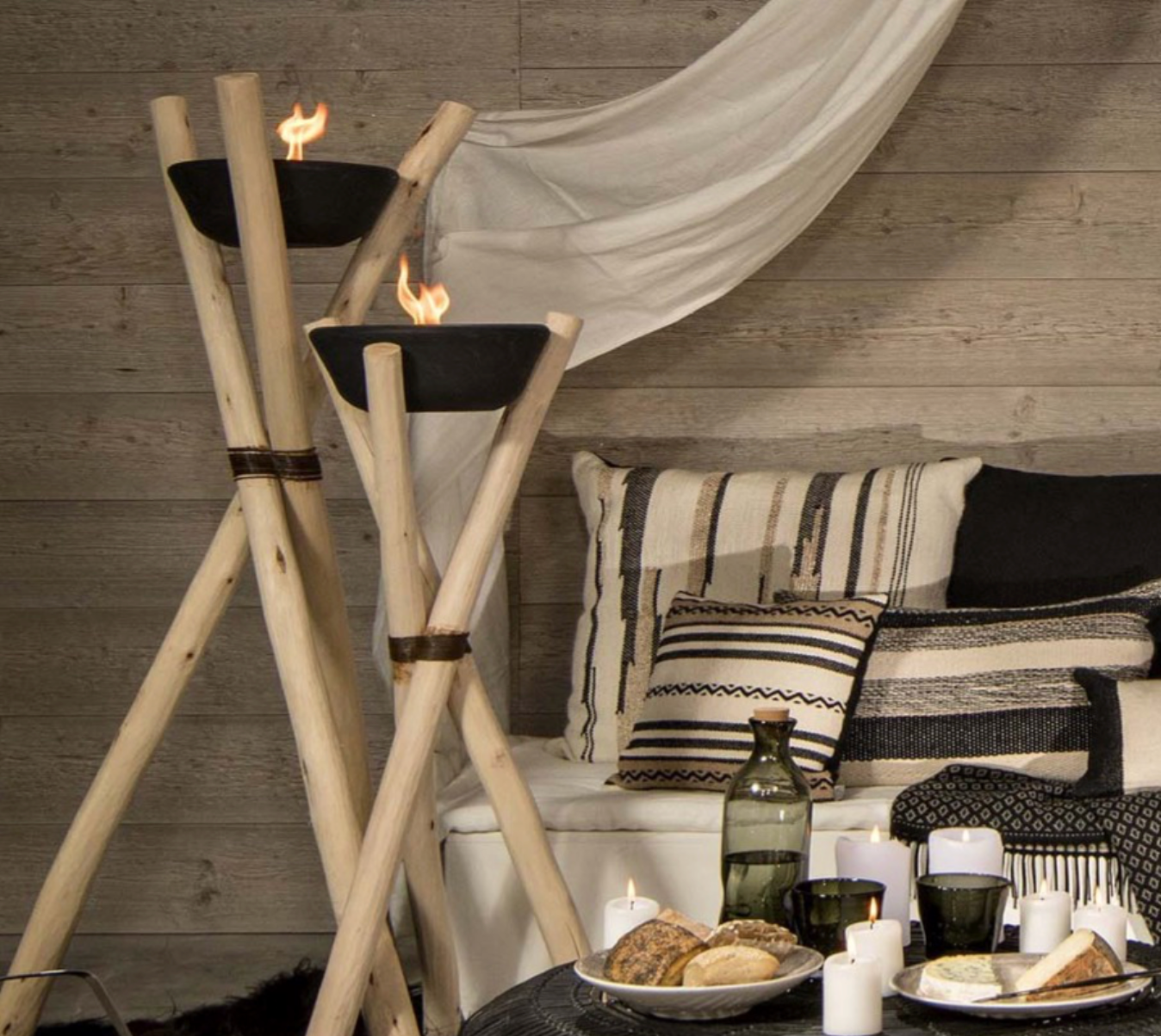 Bougie d'Extérieur Senteur Citronelle Brasero - Angel Des Montagnes