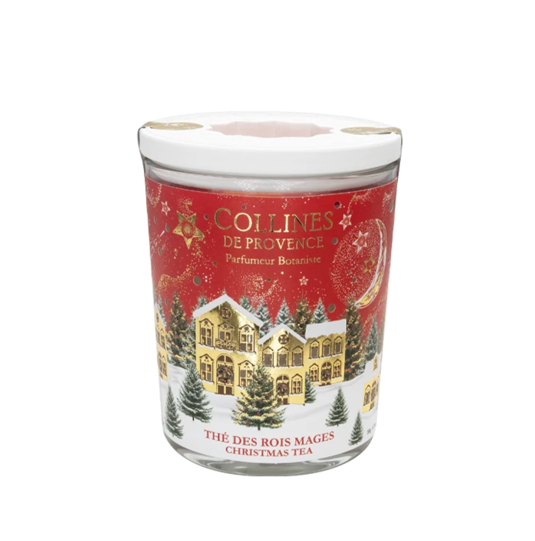 Bougie Parfumée Thé des Rois Mages 180g - Collines de Provence
