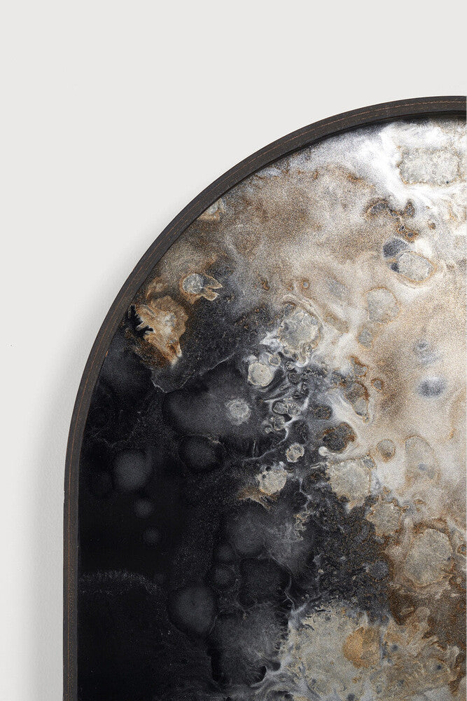 Plateau en Verre Organic Noir - Ethnicraft