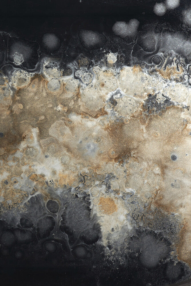 Plateau en Verre Organic Noir - Ethnicraft