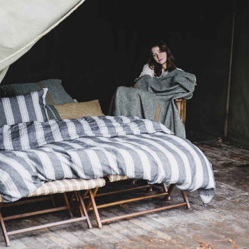 Housse de Couette Tahoe Stripe 260x240 cm - Libeco