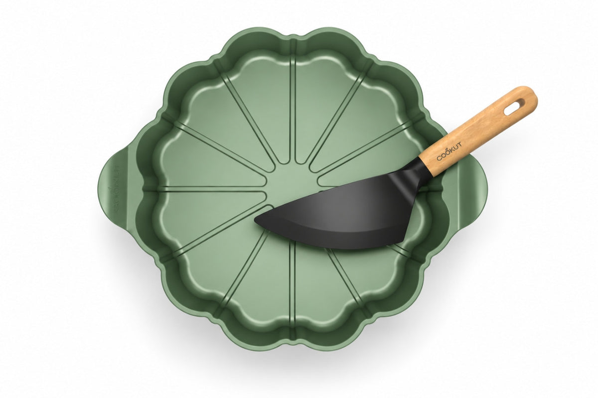 Le Formidable Plat à Tarte & Couteau Anti-Rayure D.29 cm - Cookut