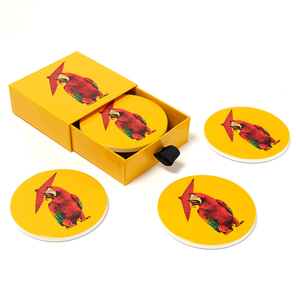Set de 4 Dessous-de-Verre Arapluie en Céramique - Gangzaï