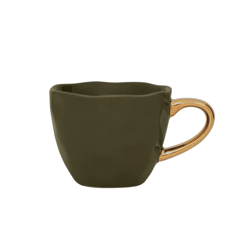Set de 4 Tasses Good Morning Vert & Or - Urban Nature Culture