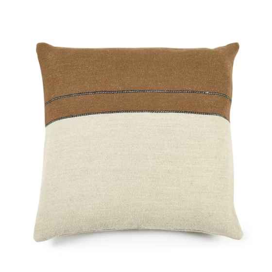Housse de Coussin Gus en lin et Laine 63x63 cm - Libeco
