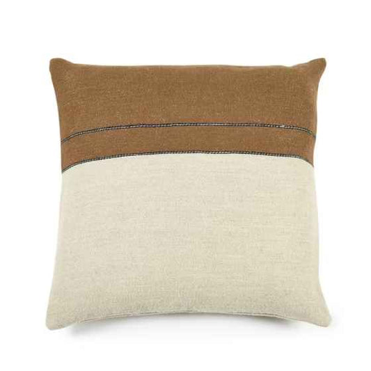 Housse de Coussin Gus en lin et Laine 63x63 cm - Libeco