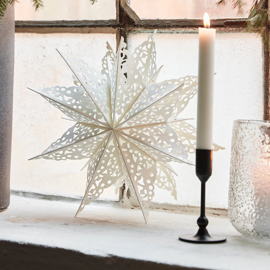 Étoile en Papier à Suspendre Star Clip D.40 cm - House Doctor