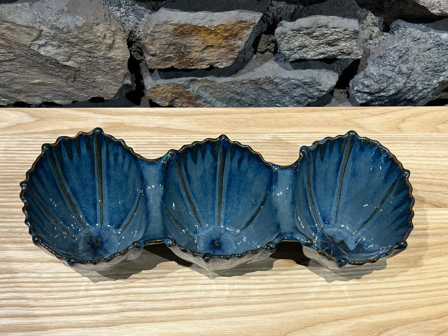 3 Bols Apéritif Coquillage - Gresnovo