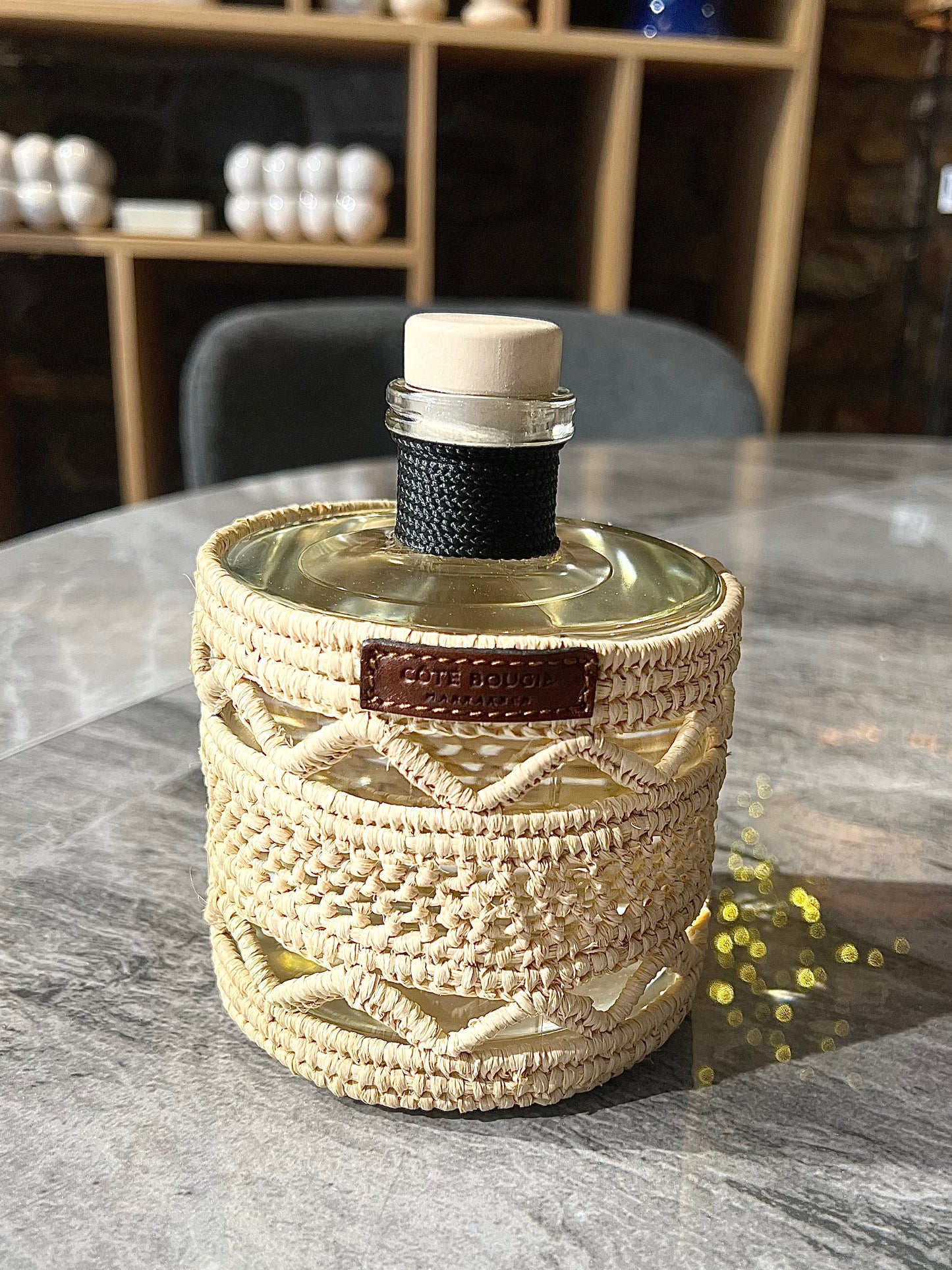 Diffuseur Raphia Bahia / Layla / Dina Menthe & Thé 500 ml - Côté Bougie