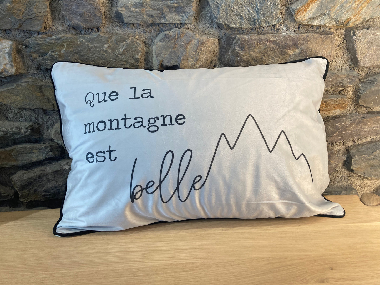 Housse de Coussin Montagne - Podevache