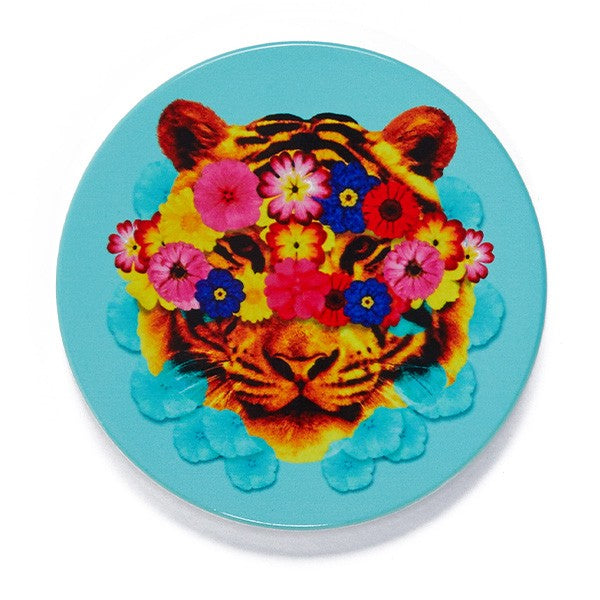 SET DE 4 DESSOUS-DE-VERRE MASKTIGER - Gangzaï