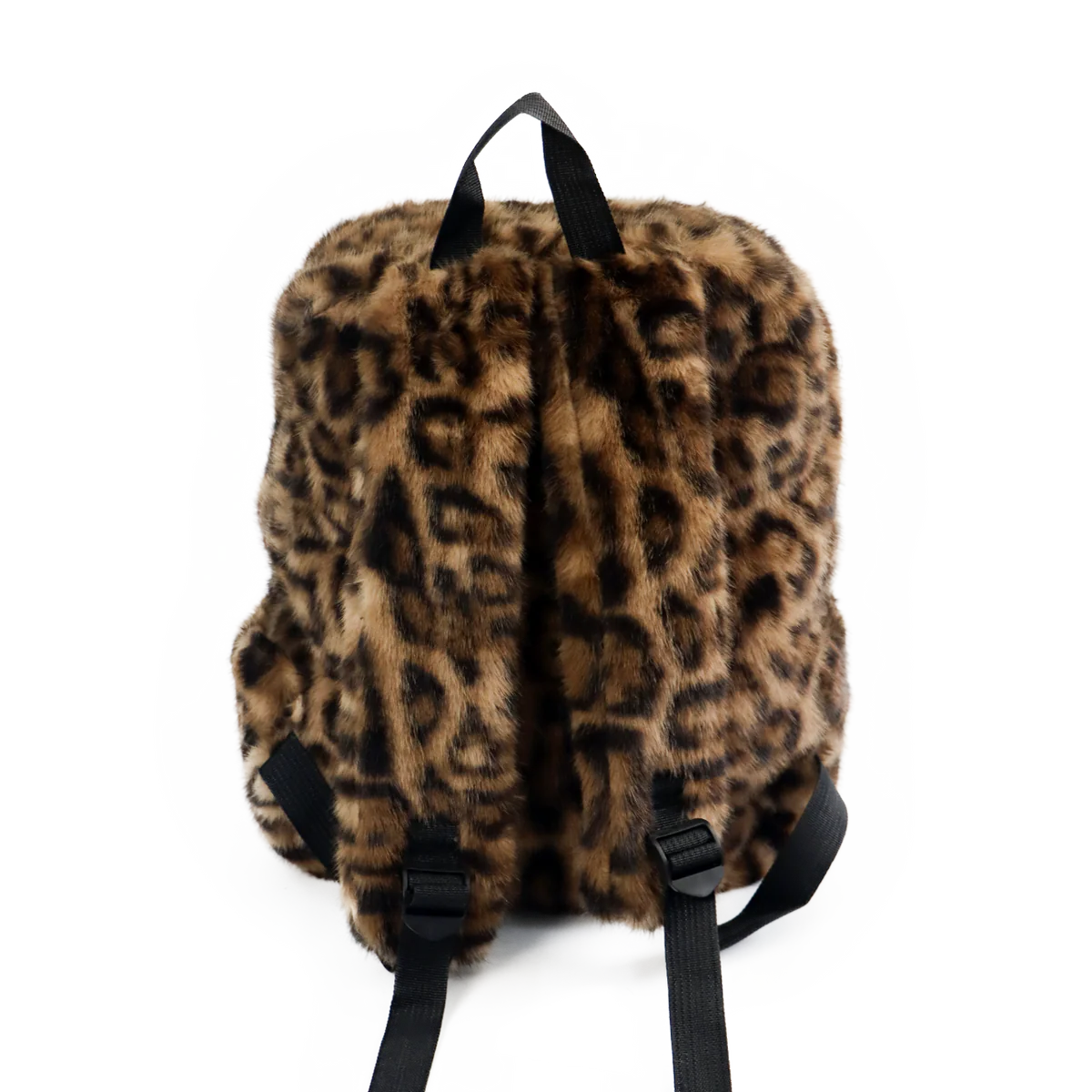 Sac à Dos Léopard en Fausse Fourrure 30x40 cm - Podevache