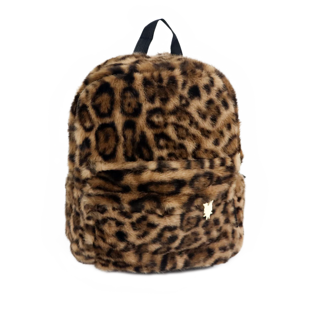 Sac à Dos Léopard en Fausse Fourrure 30x40 cm - Podevache