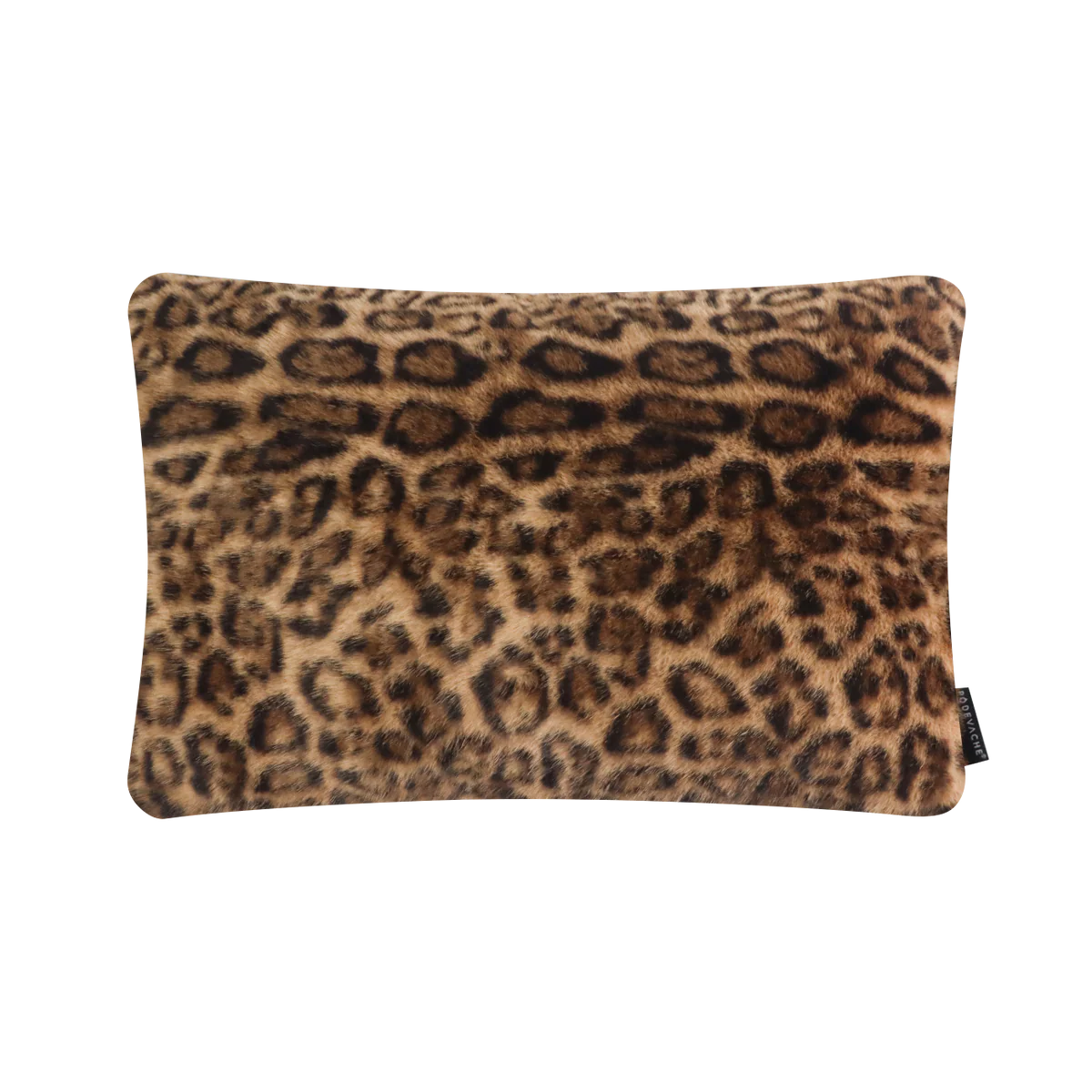 Coussin Léopard Fausse Fourrure 40x60 cm - Podevache