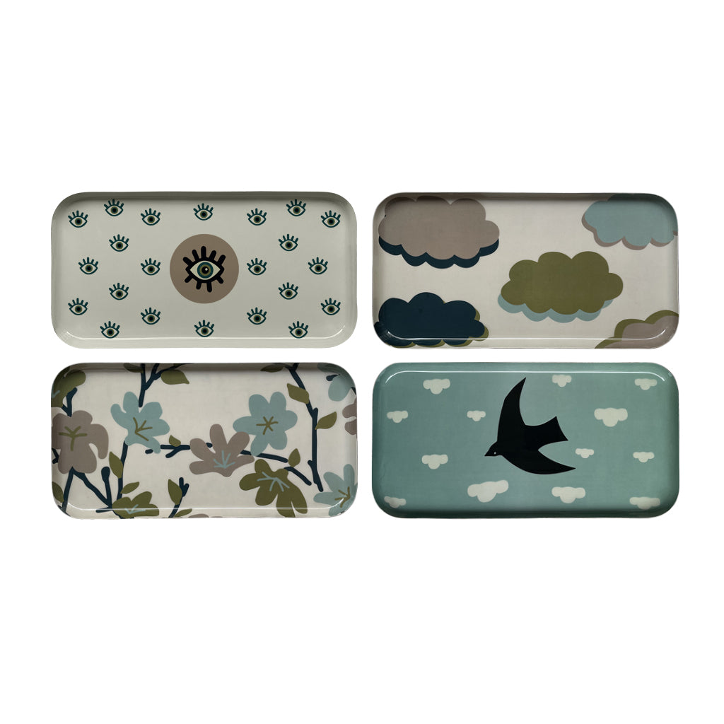 Plateau Rectangle Oiseaux & Nature - Opjet
