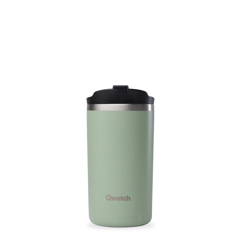 Travel Mug Isotherme en Inox 350 ml - Qwetch