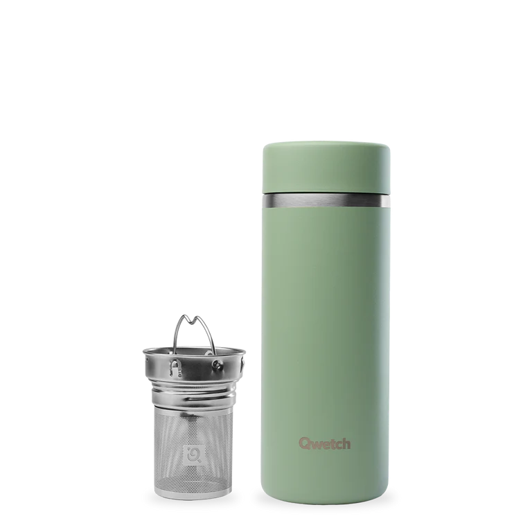 Théière Isotherme en Inox 400 ml - Qwetch