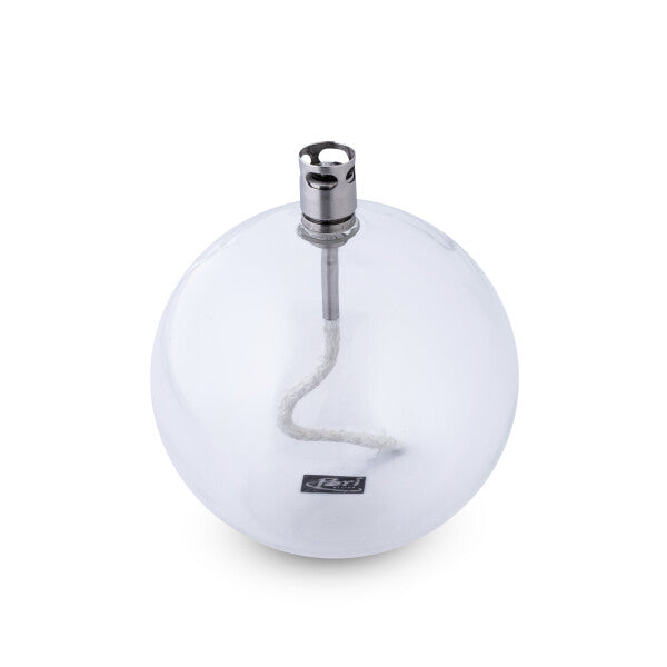 Lampe à Huile Ronde Chroméé - Peri Living