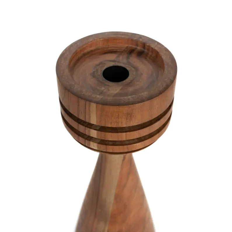 Bougeoir en Bois d'Acacia Hoover - Zuiver