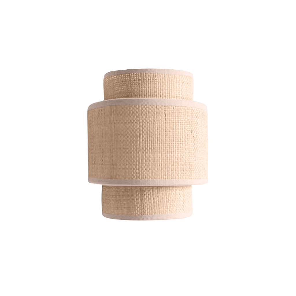 Abat-jour pour applique solaire raphia mini - Opjet