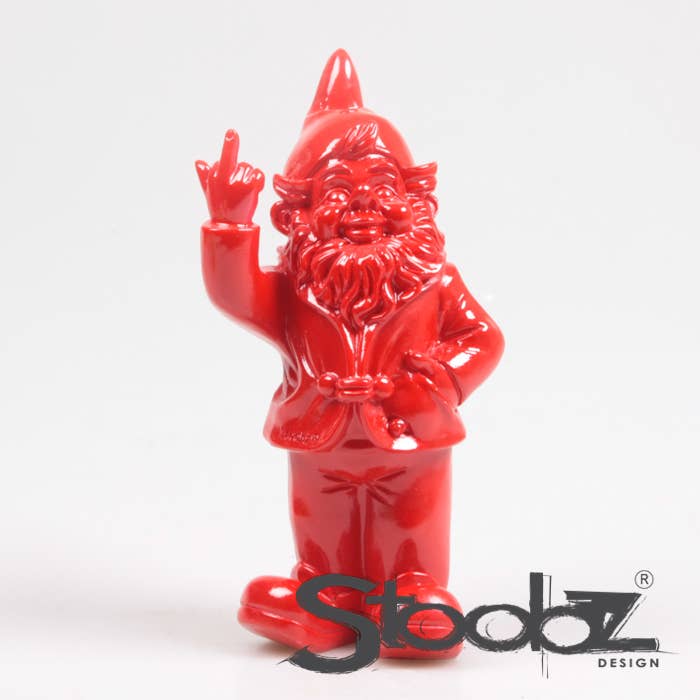Nain de Jardin Décoractif Stoobz F*ck Coloré - Imhof & Stevens BV