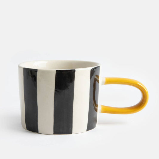 Mug à Rayures Larges Monochromes - Caroline Gardner