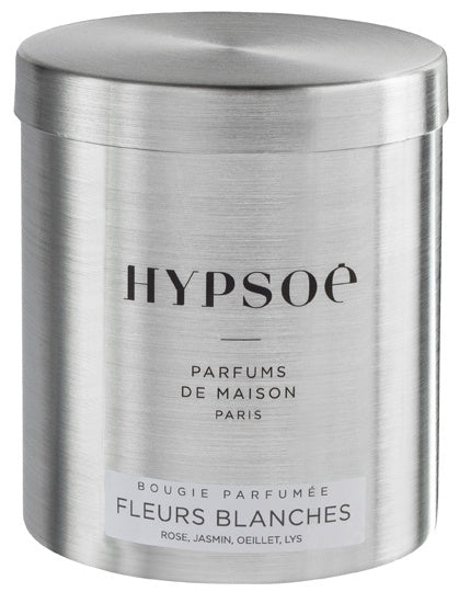 Bougie Parfumée Fleurs Blanches 40h - Hypsoé