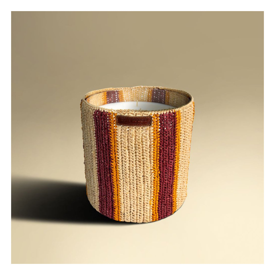 Bougie Raphia Parfumée Dattes Rim - Côté Bougie