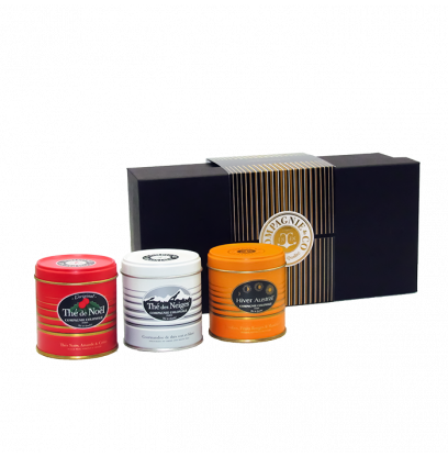 Coffret Luxe 3 Boîtes de Thé de Noël / Neiges / Austral - Compagnie & Co