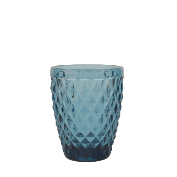 Set de 6 Gobelets en Verre Diamond Colorés 22 cl - Amefa