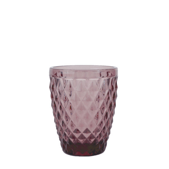 Set de 6 Gobelets en Verre Diamond Colorés 22 cl - Amefa