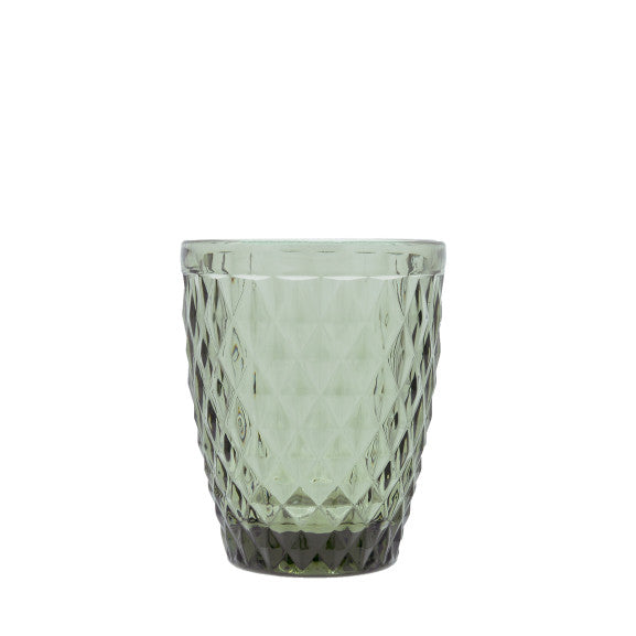 Set de 6 Gobelets en Verre Diamond Colorés 22 cl - Amefa