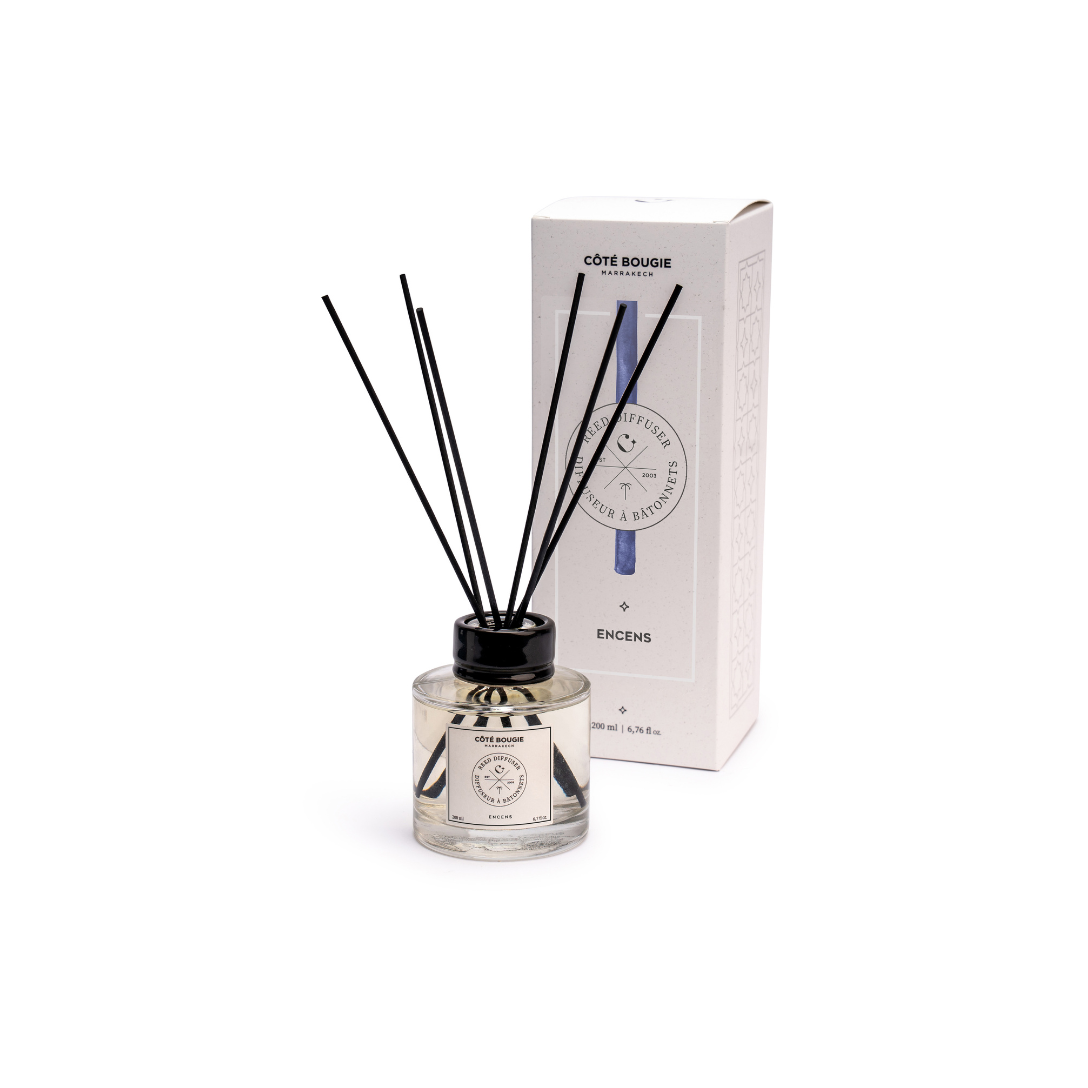 Diffuseur de Parfum à Bâtonnets Encens 100/200 ml - Côté Bougie
