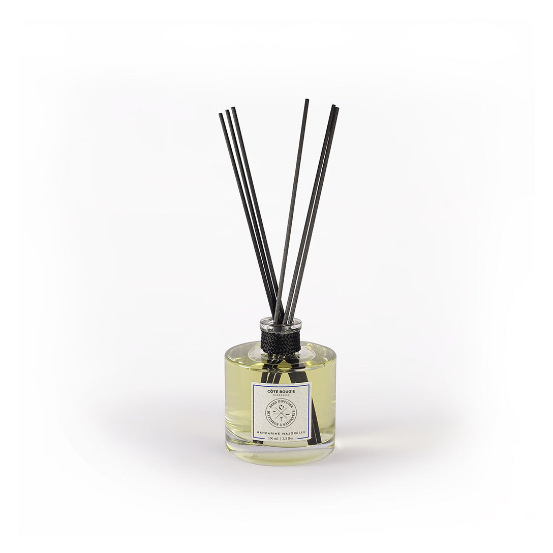 Diffuseur Bâtonnet Mandarine Majorelle - Côté Bougies