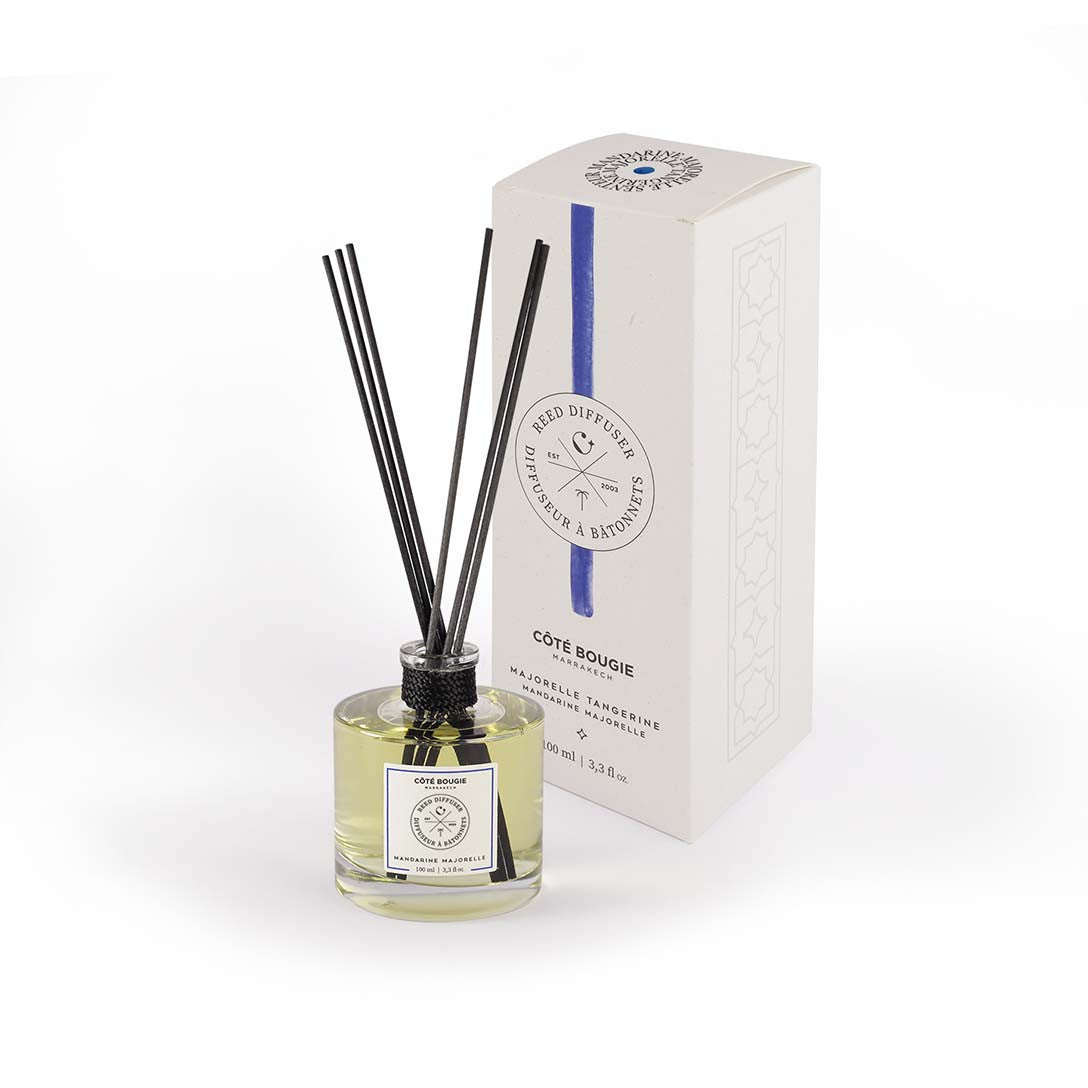 Diffuseur Bâtonnet Mandarine Majorelle - Côté Bougies