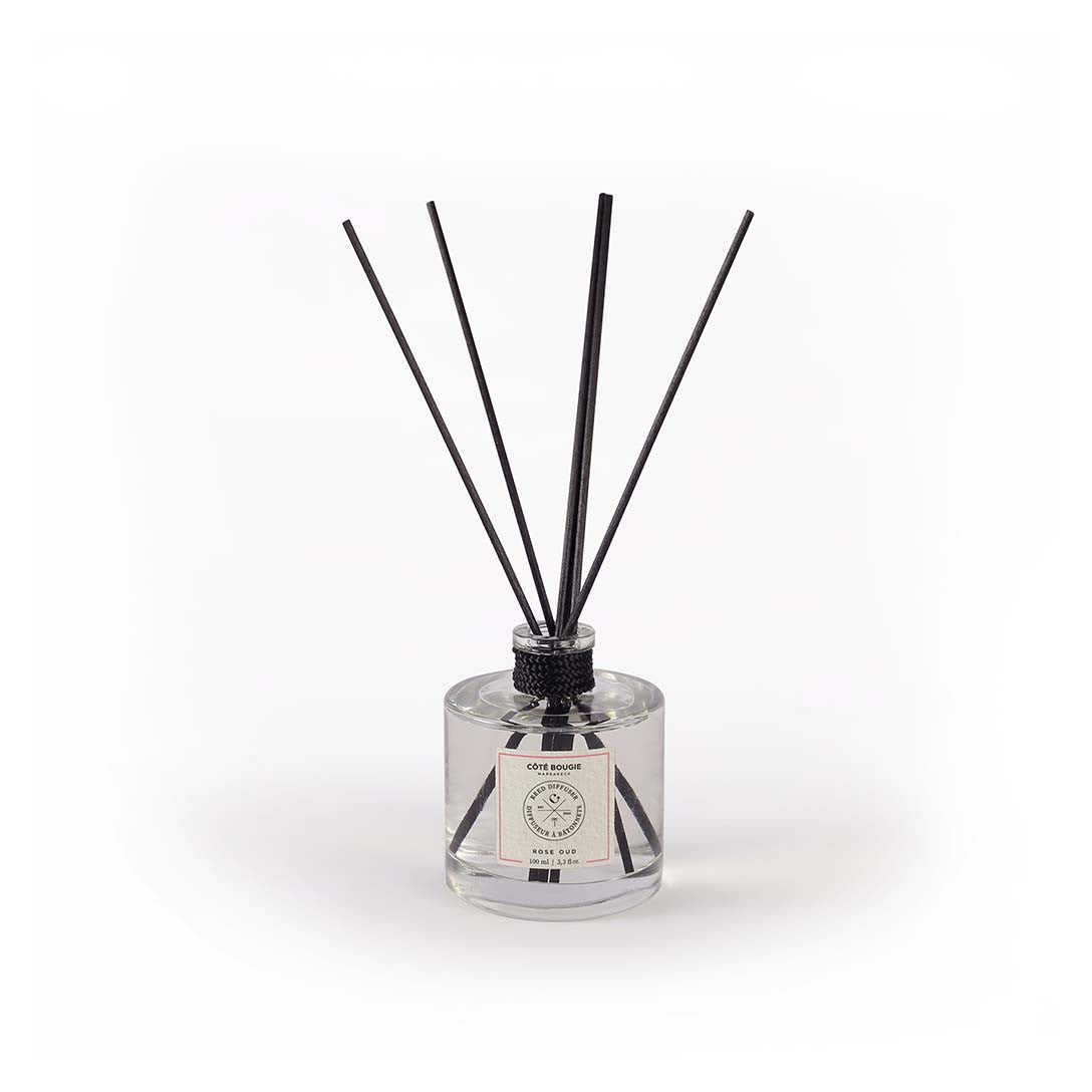 Diffuseur Bâtonnet Rose Oud - Côté Bougie