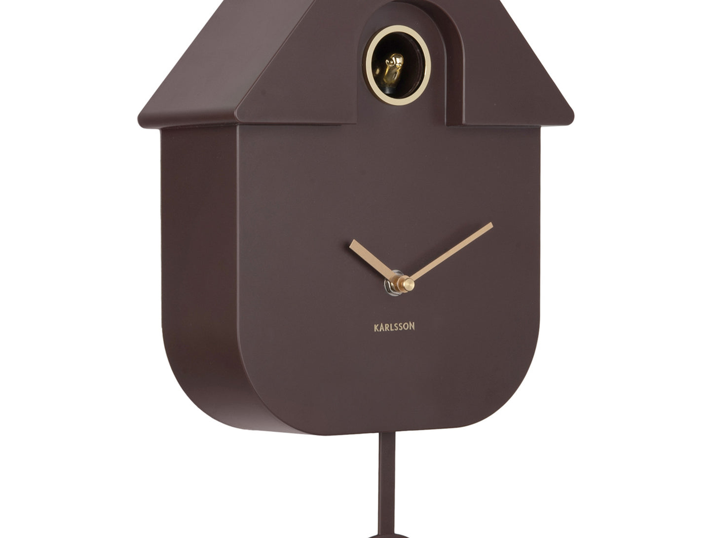 Horloge Pendule Coucou Finitions Dorées - Present Time