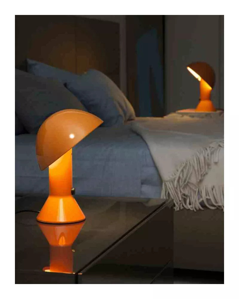 Martinelli Luce Lampe de table Elmetto orange