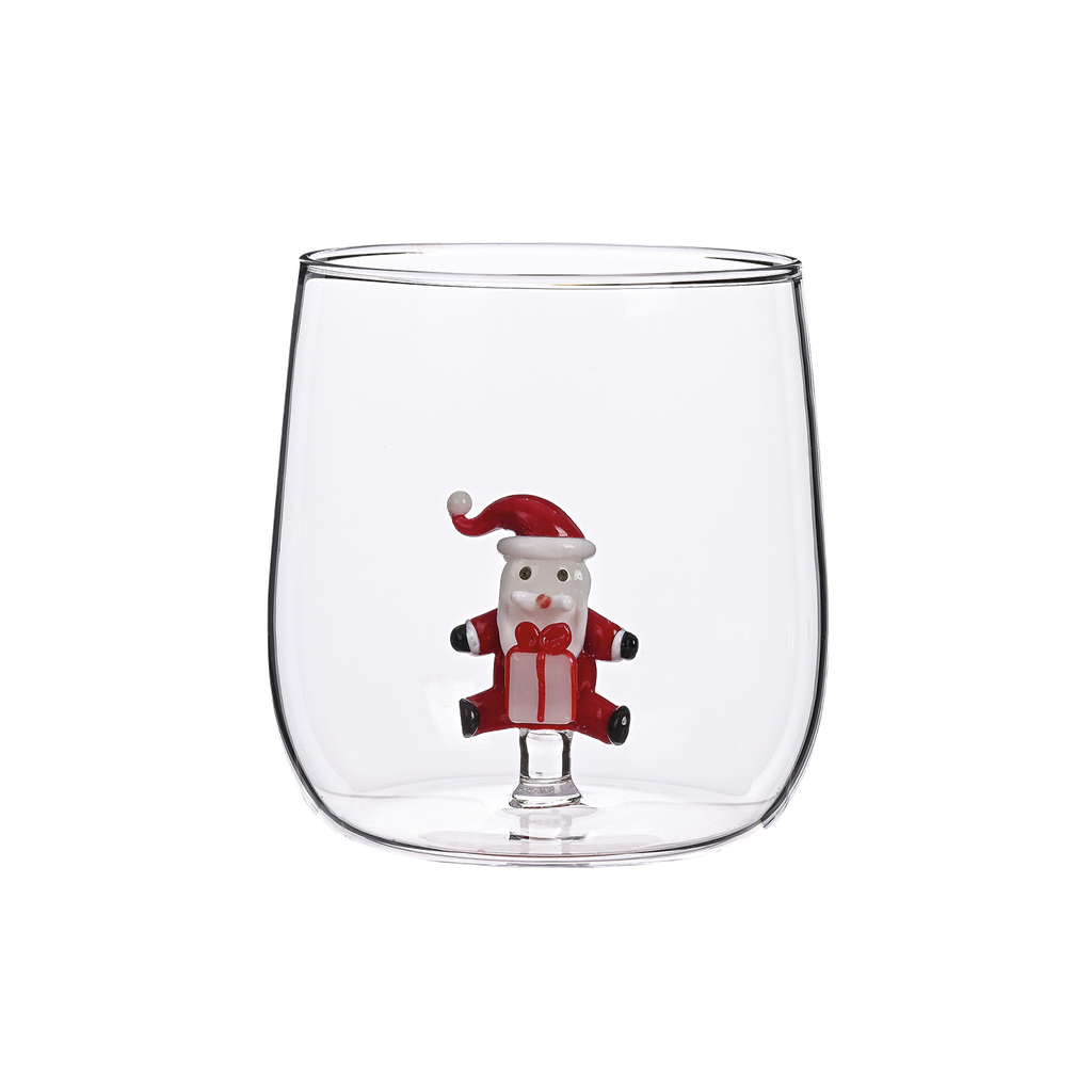 Gobelet en Verre Borosilicate Noël 3D - Opjet