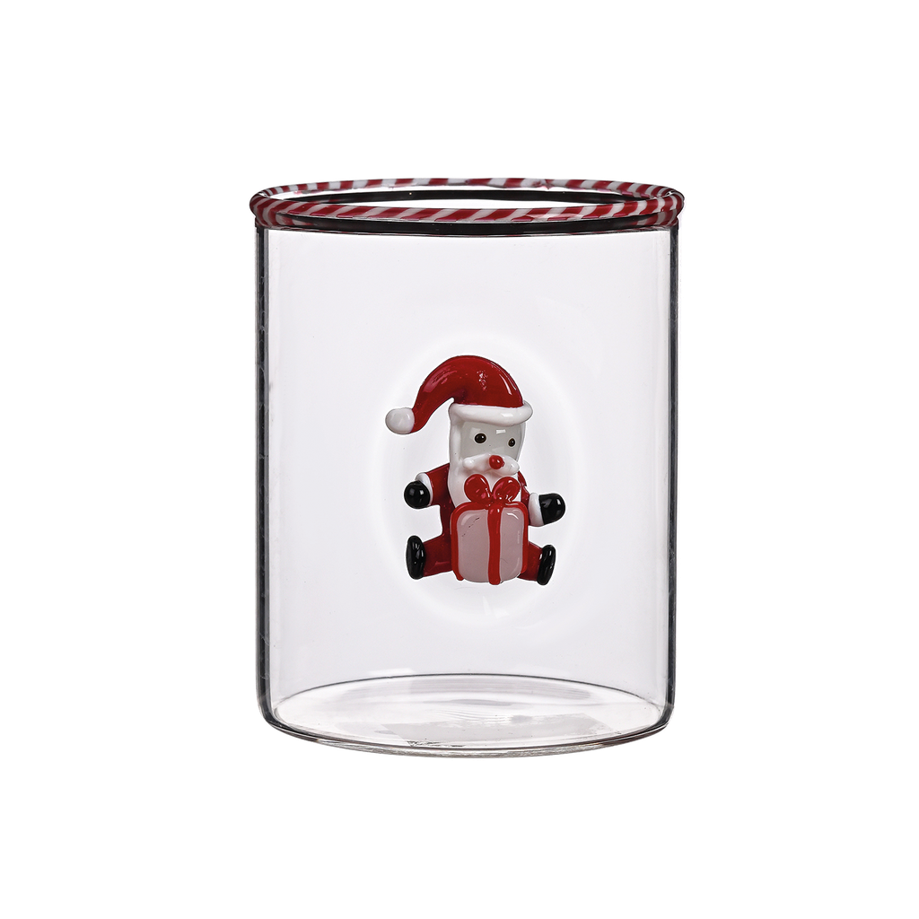 Gobelet en Verre Borosilicate Noël 3D - Opjet