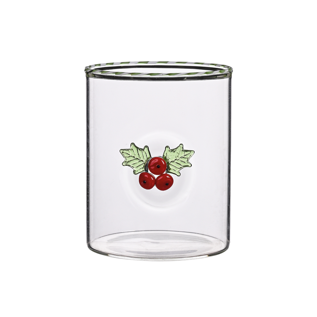 Gobelet en Verre Borosilicate Noël 3D - Opjet