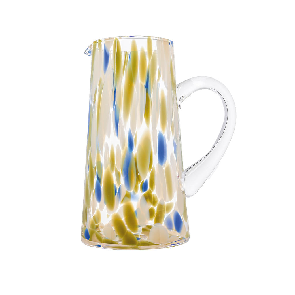 Pichet en Verre Moucheté H.22,5 cm - Opjet