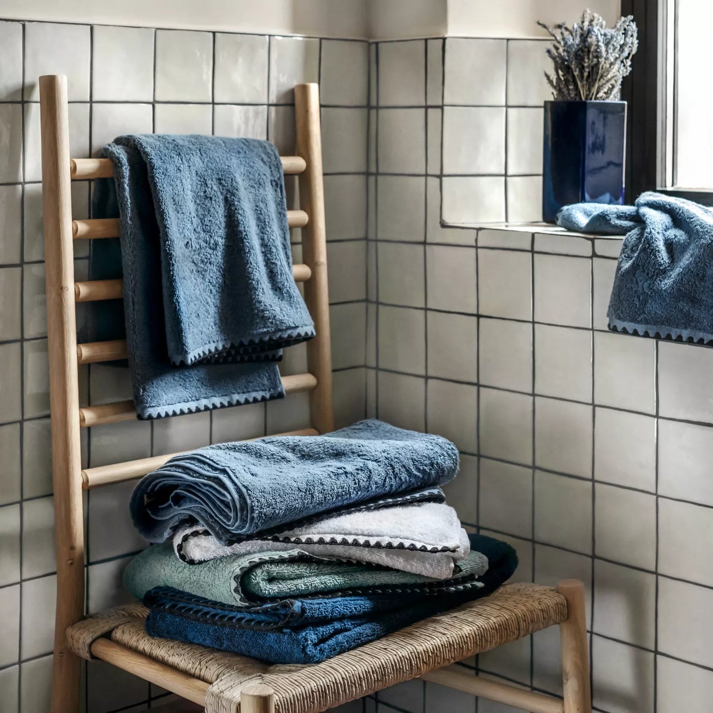 Serviette / Gant de Toilette Issey 100% Coton - Haomy