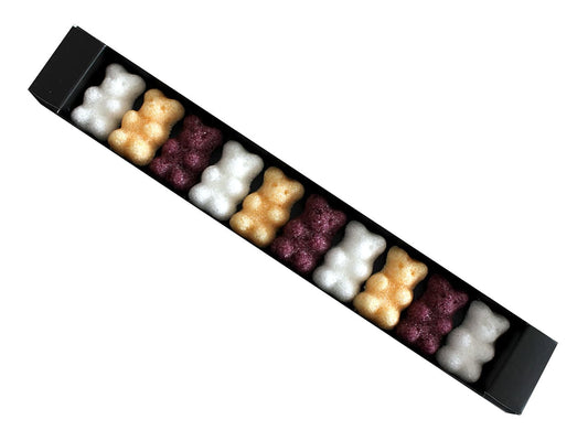 Réglette de 10 Sucres en Forme d'Oursons - Ercus