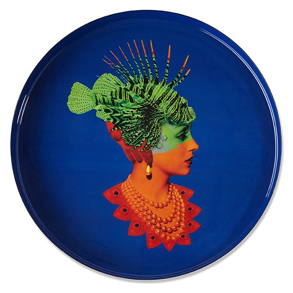 Plateau Décoratif Rond Rascqueen 33 cm - Gangzaï