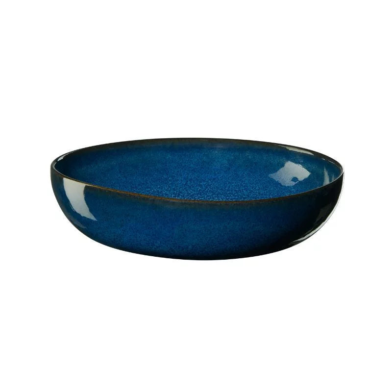 Set de 6 Assiettes à Pates Bleu Nuit - ASA
