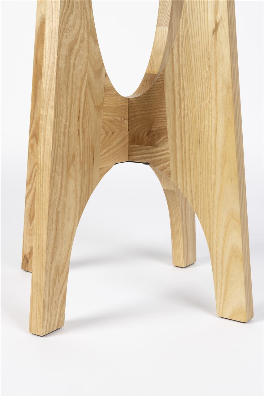 Table d'Appoint en Chêne et Verre Kobe - Zuiver