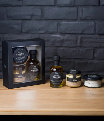 Coffret Trio Raffiné de Condiment à la Truffe - Artisan de la Truffe