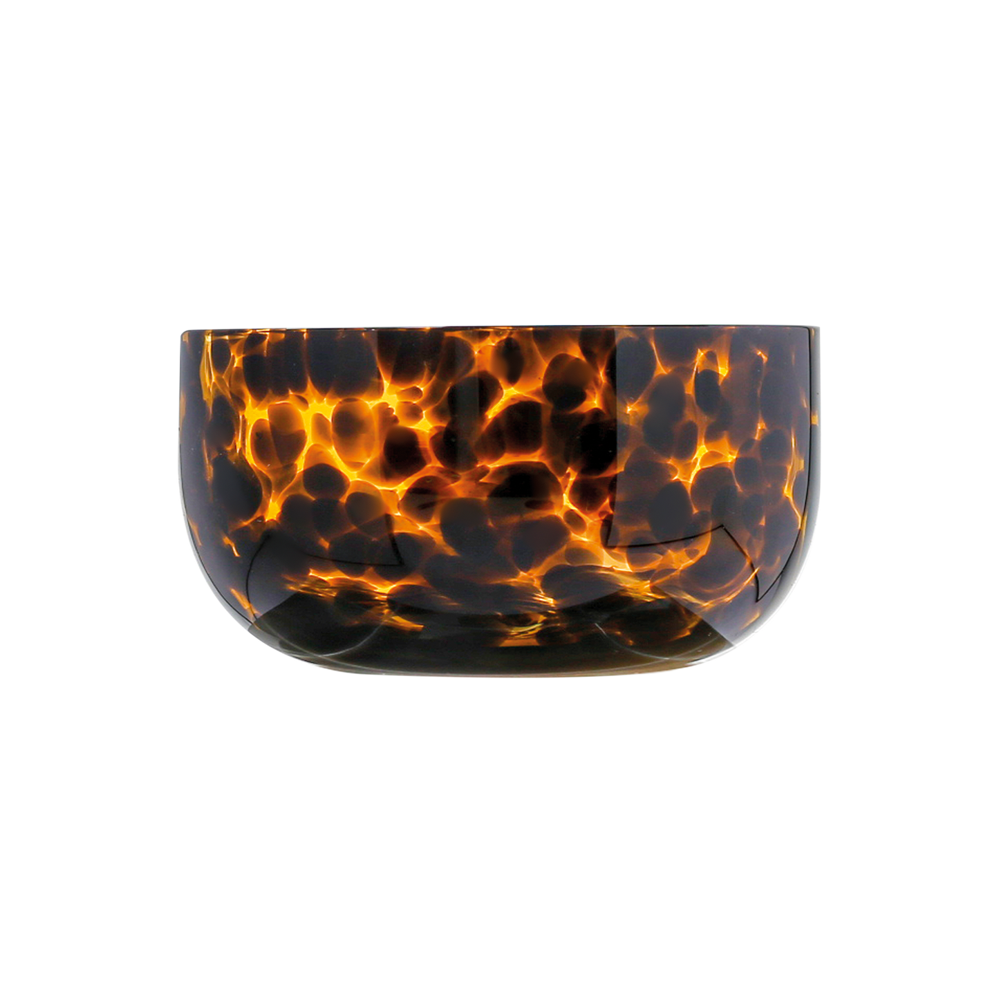 Set de 6 Coupelles en Verre Moucheté D.11xH.5,5 cm - Opjet
